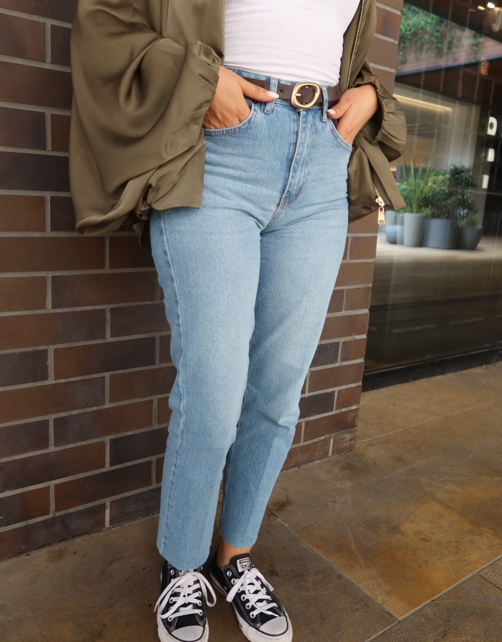 Orijinal Marka Kesik Paça Jean